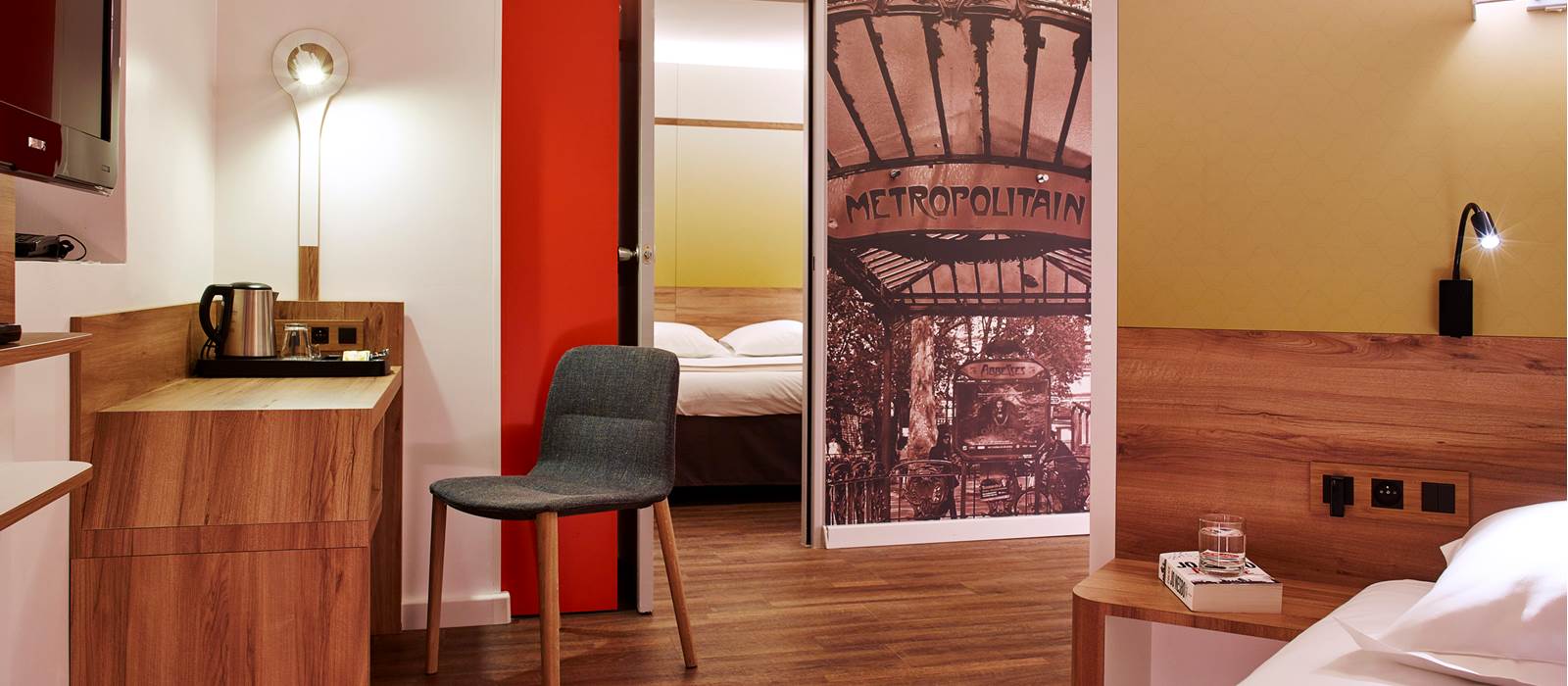 Chambres Classiques Hôtel Median Paris Porte de Versailles